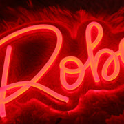 Robertson Red Neon Sign