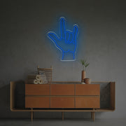 Rock And Roll Gesture LED Neon Sign