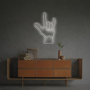 Rock And Roll Gesture LED Neon Sign