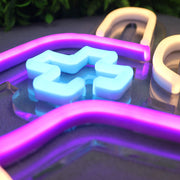 Rock Gesture With Game Controller Neon Sign