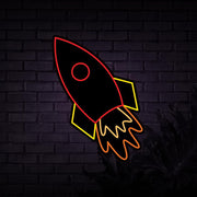 Rocket Neon Sign