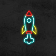 Rocket Neon Sign