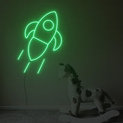 Rocket Ship Neon Sign Fashion Custom Neon Sign Lights Night Lamp Led Neon Sign Light For Home Party