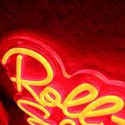 Roll That Shit Up Red Neon Sign