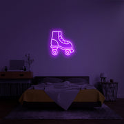 Roller Skates Neon Sign