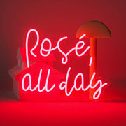 Rose All Day Neon Sign