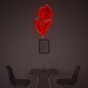 Rose Flower For Home LED Neon Sign