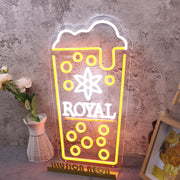 Royal Beer Custom Neon Sign