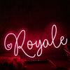 Royale Red Neon Sign