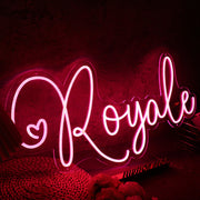 Royale Red Neon Sign