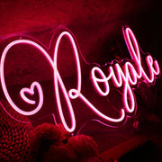 Royale Red Neon Sign