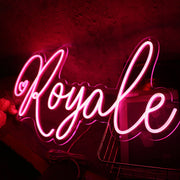 Royale Red Neon Sign