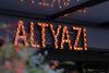 Steel Marquee Letter Rustic Altyazi High-End Custom Zinc Metal Marquee Light Marquee Sign