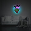 Sad Frog Vampire Version LED Neon Acrylic Artwork