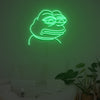 Sad Pepe Frog Neon Sign Custom Neon Sign Lights Night Lamp Led Neon Sign Light For Home Party