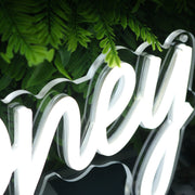 Sage Honey White Neon Sign