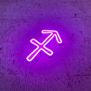 Sagittarius Zodiac Neon Sign