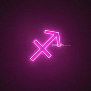 Sagittarius Zodiac Neon Sign