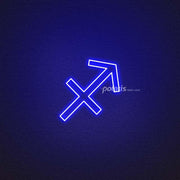 Sagittarius Zodiac Neon Sign