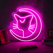 Sailor Moon Luna Neon Sign