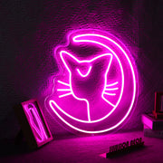 Sailor Moon Luna Neon Sign