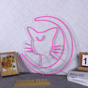 Sailor Moon Luna Neon Sign