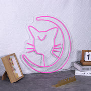 Sailor Moon Luna Neon Sign