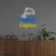 Saltant Dolphin LED Neon Sign