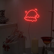 Santa Hat Neon Sign Fashion Custom Neon Sign Lights Night Lamp Led Neon Sign Light For Home Party