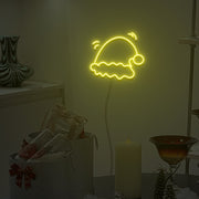 Santa Hat Neon Sign Fashion Custom Neon Sign Lights Night Lamp Led Neon Sign Light For Home Party