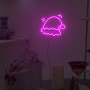 Santa Hat Neon Sign Fashion Custom Neon Sign Lights Night Lamp Led Neon Sign Light For Home Party