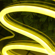 Sarah Yellow Neon Sign