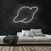 Saturn Neon Sign