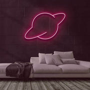 Saturn Neon Sign