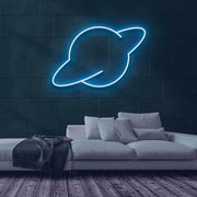 Saturn Neon Sign