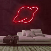 Saturn Neon Sign