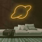 Saturn Neon Sign