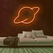 Saturn Neon Sign