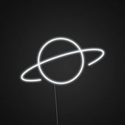 Saturn Neon Sign