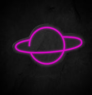 Saturn Neon Sign