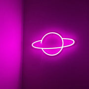 Saturn Neon Sign