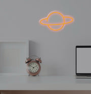 Saturn Neon Sign