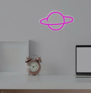 Saturn Neon Sign