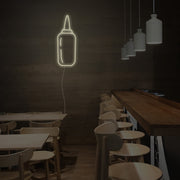 Sauce Bottle Neon Sign For Kitchen