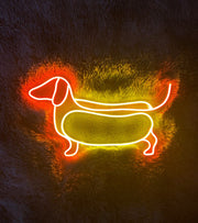 Sausage dog Dachshund Neon Sign