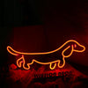 Sausage Dog Red Neon Sign