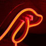 Sausage Dog Red Neon Sign