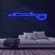 Scissor Blade Neon Sign