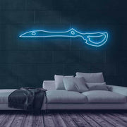 Scissor Blade Neon Sign