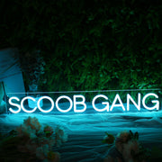 SCOOB GANG Neon Sign